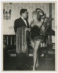 4x495 JOHN GARFIELD/SHELLEY WINTERS 8x10.25 still '51 she's in sexy costume, by Charles Rhodes!