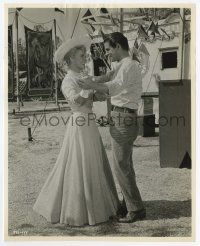 4x501 JUMBO 8x9.75 still '62 pretty Doris Day & Stephen Boyd waltzing down the circus midway!