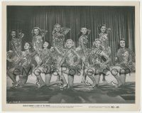 4x529 LADIES OF THE CHORUS 8x10.25 still R52 happy Marilyn Monroe & nine sexy showgirls on stage!