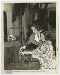 4x530 LADIES SHOULD LISTEN candid 8x10.25 still '34 real telephone operator teaches Frances Drake!