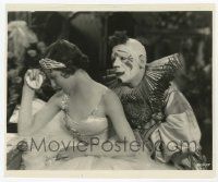 4x540 LAUGH CLOWN LAUGH 8x9.5 still '28 Lon Chaney in clown makeup with 15 year-old Loretta Young!