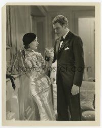 4x558 LETTY LYNTON 8x10.25 still '32 Nils Asther takes champagne from sexy Joan Crawford!