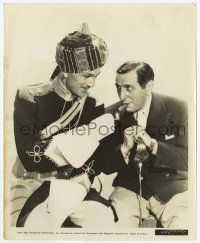 4x570 LIVES OF A BENGAL LANCER candid 8x10 still '35 Ernst Lubitsch visits Gary Cooper on the set!
