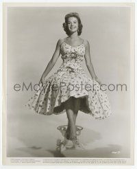 4x670 NATALIE WOOD 8.25x10 still '50s wonderful full-length portrait smiling in pretty dress!