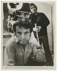 4x689 ONE FLEW OVER THE CUCKOO'S NEST candid 8x10.25 still '75 director Milos Foreman by camera!
