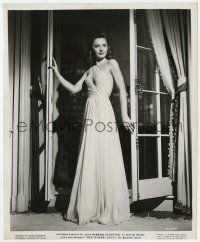 4x693 OTHER LOVE 8x9.75 still '47 full-length close up of Barbara Stanwyck with bare shoulders!