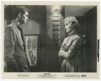 4x729 PSYCHO 8x10.25 still R65 c/u of Janet Leigh & Anthony Perkins, Alfred Hitchcock classic!