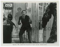 4x755 RETURN OF THE PINK PANTHER 8x10.25 still '75 wacky c/u of Peter Sellers by shooting target!
