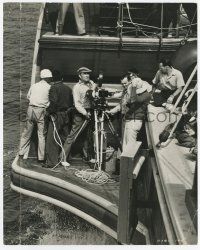 4x777 RULERS OF THE SEA candid 7.75x9.5 still '39 director Lloyd & camera crew on set by McAlpin!