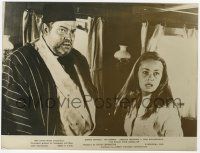 4x782 SAILOR FROM GIBRALTAR 7.25x9.5 still '67 great c/u of Jeanne Moreau & Orson Welles!