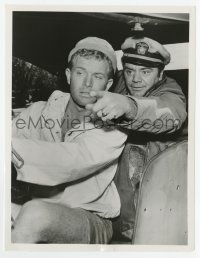 4x797 SEVEN AGAINST THE SEA TV 7x9.25 still '62 Ernest Borgnine in drama that became McHale's Navy!