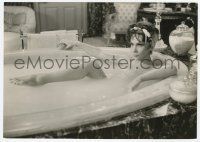 4x816 NEVER SO FEW deluxe 6.75x9.5 still '59 super sexy Gina Lollobrigida naked in bathtub!