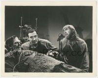 4x824 SON OF FRANKENSTEIN 8x10.25 still '39 Rathbone between monster Boris Karloff & Bela Lugosi!