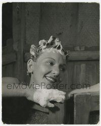 4x835 SOUTH PACIFIC deluxe stage play 8x10 still '49 great c/u of Mary Martin in shower scene!