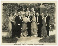 4x842 SPRING IS HERE candid 8x10.25 still '30 great image of Louise Fazenda & top cast singing!