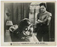 4x856 STREETCAR NAMED DESIRE 8.25x10 still '51 Marlon Brando glares at crazy Vivien Leigh!