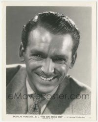 4x864 SUN NEVER SETS 8x10.25 still '39 head & shoulders smiling portrait of Douglas Fairbanks Jr.!