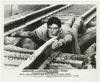 4x867 SUPERMAN 8.25x10 still '78 Christopher Reeve on tracks trying to save train from crashing!