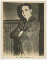 4x873 SYD CHAPLIN 8x10.25 still '20s portrait of Charlie's half-brother by Hoover!