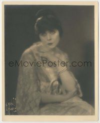 4x887 THEDA BARA deluxe 8x10 still '10s wonderful seated pensive portrait by Ray Hull Richter