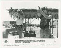 4x888 THELMA & LOUISE 8x10 still '91 best friends Susan Sarandon & Geena Davis practice shooting!