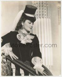 4x890 THEY DIED WITH THEIR BOOTS ON deluxe 7.75x9.5 still '41 Olivia De Havilland by Elmer Fryer!