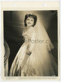 4x889 THEY DIED WITH THEIR BOOTS ON 8x11 key book still '41 portrait of bride Olivia De Havilland!