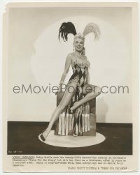 4x894 THREE FOR THE SHOW 8x10.25 still '54 favorite pin-up queen Betty Grable in showgirl outfit!