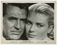 4x906 TO CATCH A THIEF 8x10.25 still '55 incredible super c/u of Grace Kelly & Cary Grant!