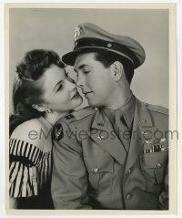 4x914 TOO YOUNG TO KNOW 8.25x10 still '45 sexy Joan Leslie & soldier Robert Hutton by Longworth!
