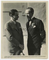 4x915 TOP HAT candid 8.25x10 still R53 wonderful close up of Fred Astaire & composer Irving Berlin!