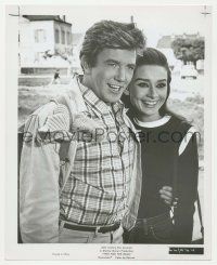 4x928 TWO FOR THE ROAD 8x10 still '67 Audrey Hepburn & Albert Finney as a traveling couple!