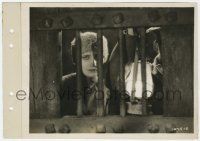 4x950 VIRTUOUS SIN 8x12 key book still '30 Kay Francis in fur hat looking through prison bars!