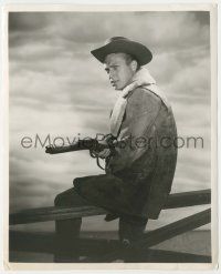 4x956 WANTED DEAD OR ALIVE TV 8x10 still '50s great c/u of super young bounty hunter Steve McQueen