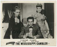 4x637 MISSISSIPPI GAMBLER English FOH LC '53 Tyrone Power between Piper Laurie & Julia Adams!