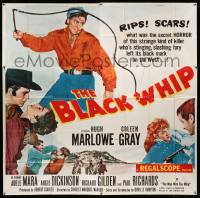 4y014 BLACK WHIP 6sh '56 what was the secret HORROR of this strange killer of the West?