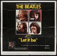 4y048 LET IT BE 6sh '70 The Beatles, John Lennon, Paul McCartney, Ringo Starr, George Harrison