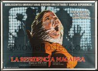 4y272 SILENT NIGHT EVIL NIGHT Argentinean 43x58 '74 this gruesome image will make your skin crawl!