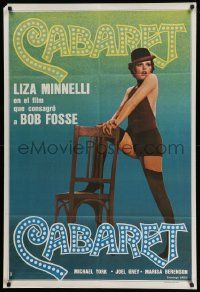 4y290 CABARET Argentinean R70s Liza Minnelli sings & dances in Nazi Germany, directed by Fosse!