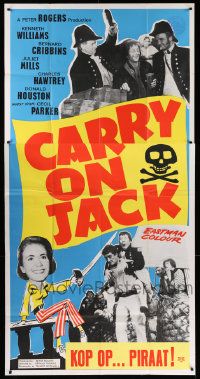 4y757 CARRY ON JACK English 3sh '64 Kenneth Williams, Juliet Mills, Gerald Thomas pirate comedy!