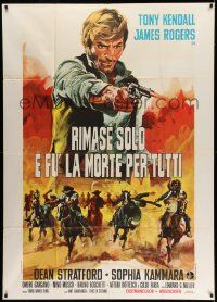 4y418 BROTHER OUTLAW Italian 1p '71 Rimase uno solo e fu la morte per tutti, spaghetti western!