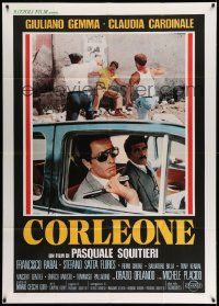 4y440 CORLEONE Italian 1p '81 great image of Giuliano Gemma in the Mafia in Sicily!
