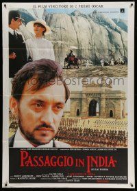4y605 PASSAGE TO INDIA Italian 1p '85 directed by David Lean, Peggy Ashcroft, cool different image!