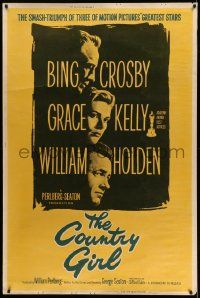 4z350 COUNTRY GIRL 40x60 R59 Grace Kelly, Bing Crosby, William Holden, by Clifford Odets!