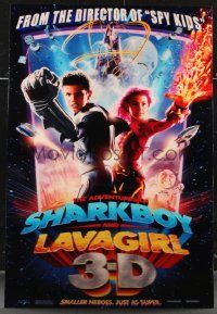 4z134 ADVENTURES OF SHARKBOY & LAVAGIRL lenticular teaser 1sh '05 Taylor Lautner, David Arquette