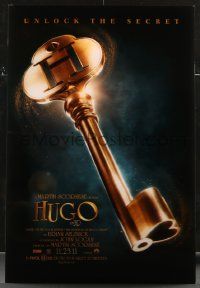 4z139 HUGO lenticular teaser 1sh '11 Martin Scorsese, Ben Kingsley, cool huge art of key!
