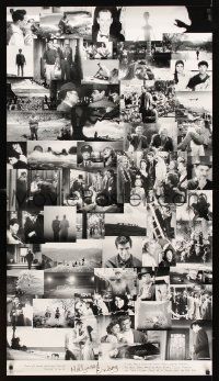 4z324 HOLLYWOOD ENDING special 28x50 '02 Woody Allen, final frames from 52 different movies