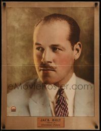 4z039 JACK HOLT personality poster '30s head & shoulders portrait of the action star in suit & tie!