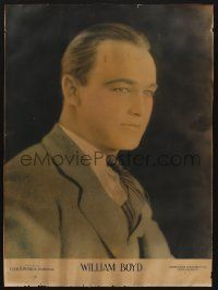 4z055 WILLIAM BOYD personality poster '20s starring in Cecil B. DeMille productions at PDC!