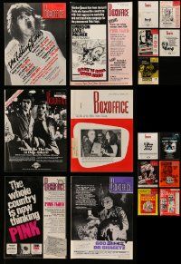 5a098 LOT OF 17 BOX OFFICE 1974 EXHIBITOR MAGAZINES '74 filled with movie images & information!